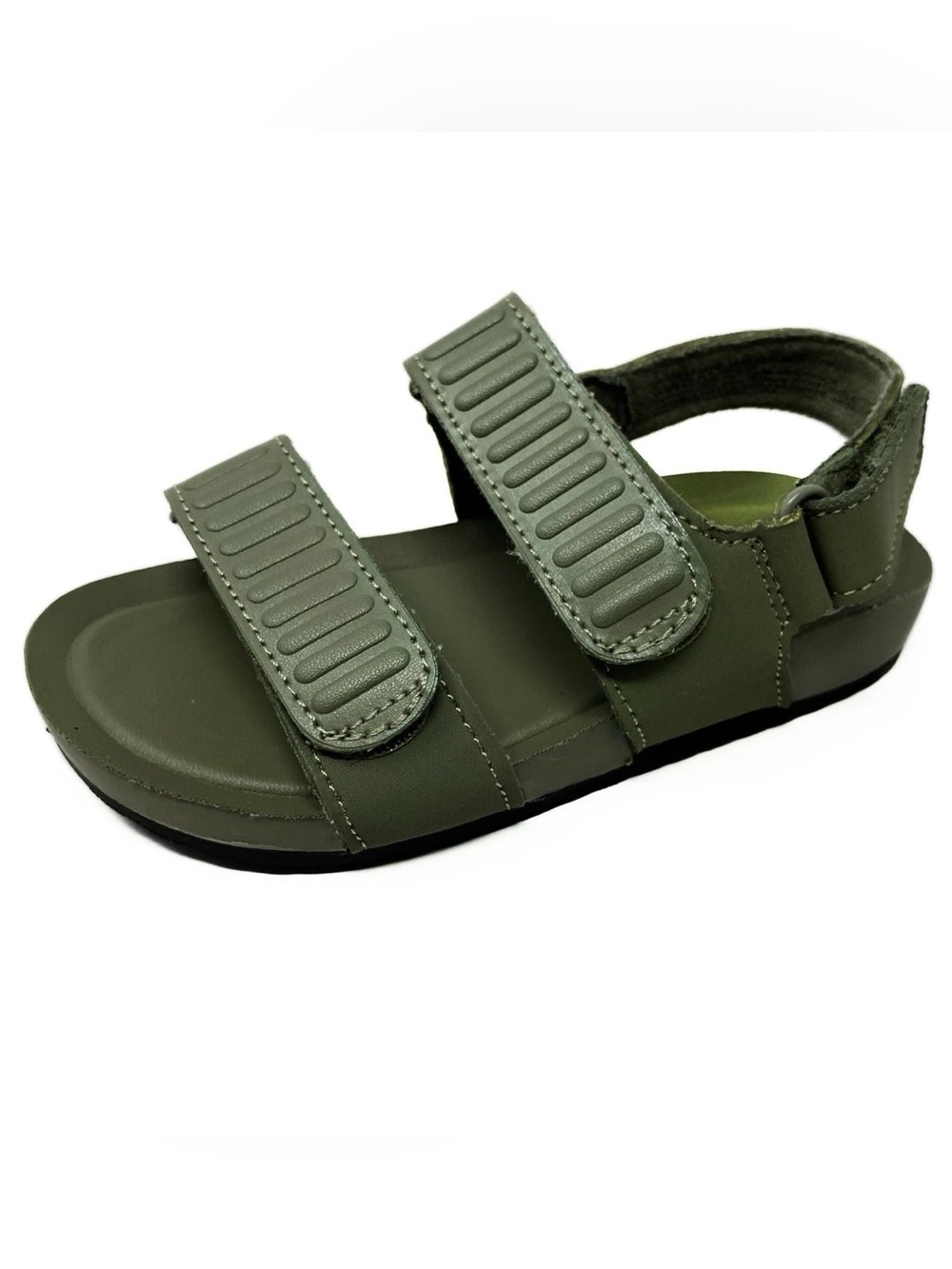 Cat & Jack Kody Olive Green Open Toe Strap Sandals -Little Boys' Various Sizes